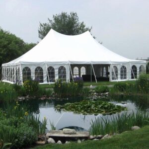 7m x 12m PVC Peg and Pole Tents for sale