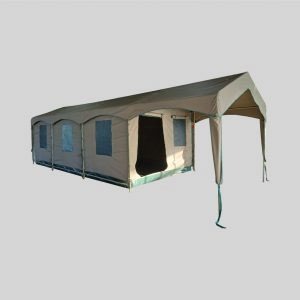 2.9m x 4.5m Canvas Safari Lodge Tent